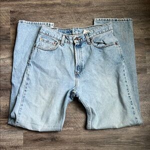 Levi's Light Blue Straight Leg Jeans